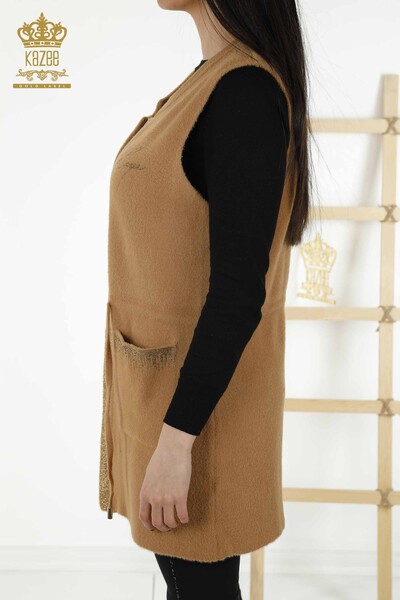 صدرية نسائية مطرزة بحجر الجمل - 30244 | كازي - 8