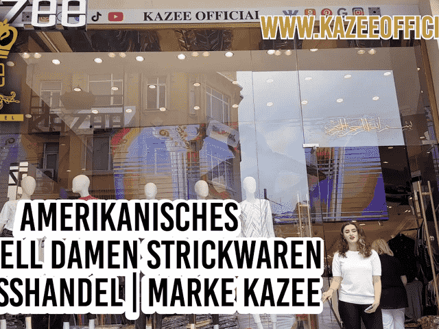 Amerikanisches Modell Damen Strickwaren Großhandel | Marke Kazee