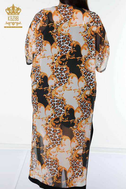 فستان نسائي - بنمط ليوبارد - 7754 | كازي