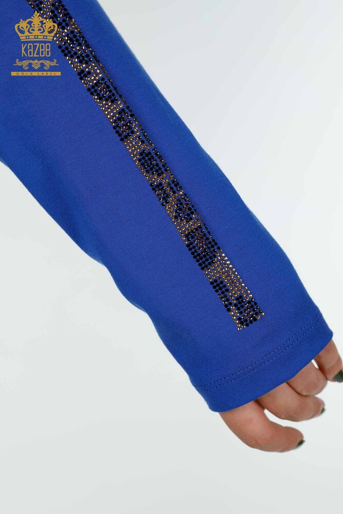 بلوزات حريمي جملة تايجر موديل ساكس - 79050 | كازي - 5