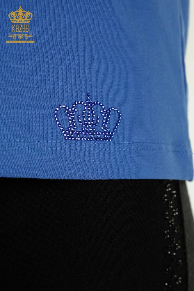 بلوزة نسائية بالجملة مع شعار ساكس - 79560 | كازي - 5