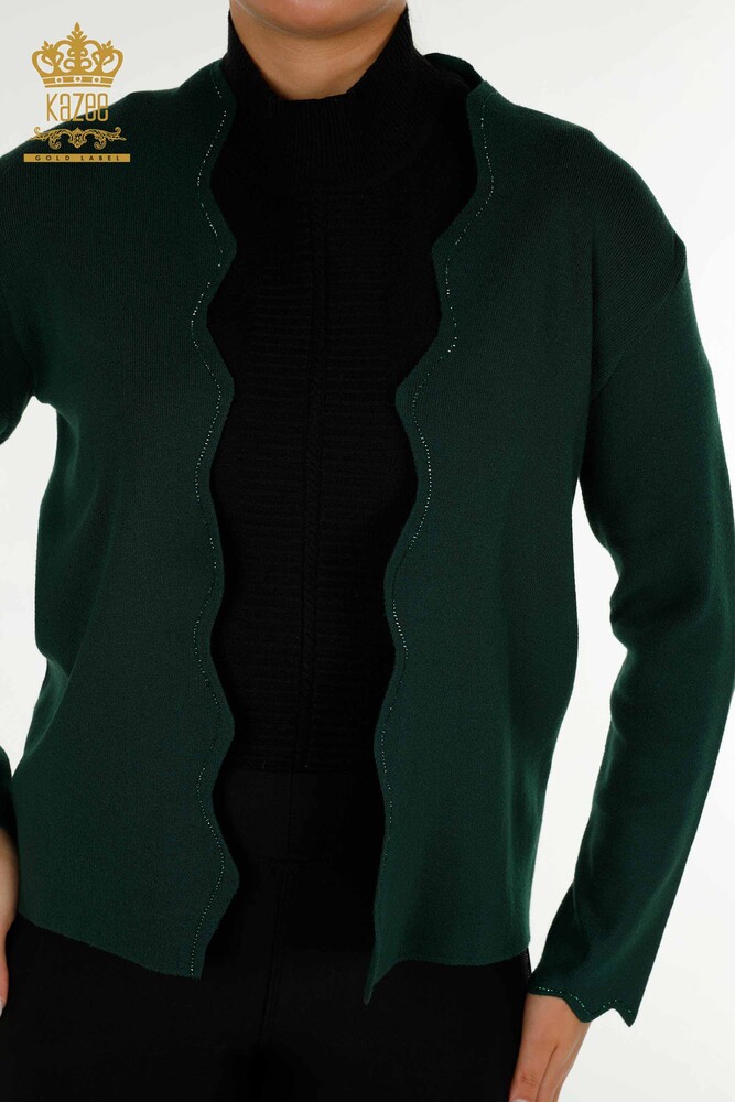 سترة نسائية قصيرة مطرزة بحجر النفتي بالجملة - 30274 | كازي - 2