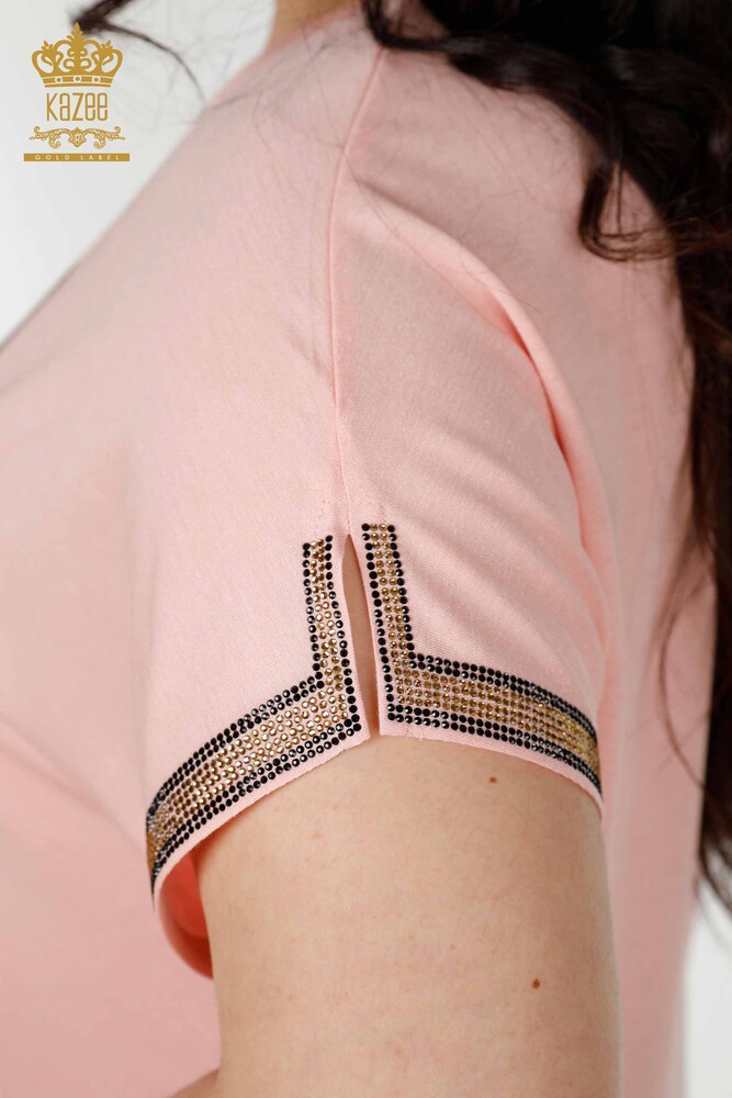 All'ingrosso Camicetta da donna - Tigre Modellato - cipria - 77601 | KAZEE - 6