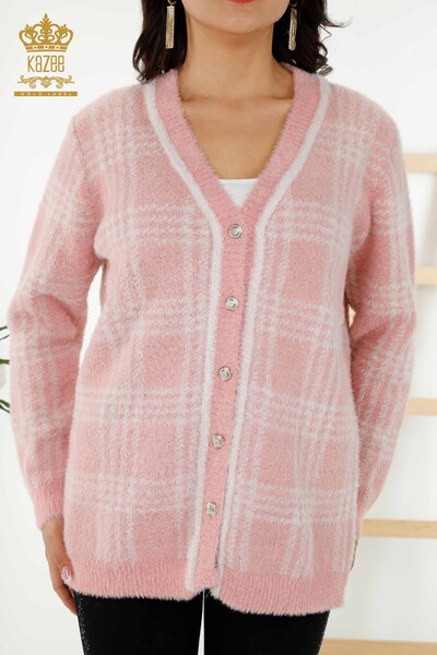 All'ingrosso Cardigan da donna - Due colori - Angora - Cipria - 30177 | KAZEE - 2