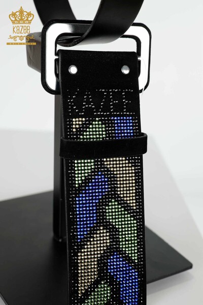 All'ingrosso Cintura da donna - Pietra ricamata - Modellato - 524 | KAZEE - 6