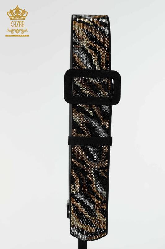 All'ingrosso Cintura da donna - Pietra ricamata - Modellato - 533 | KAZEE