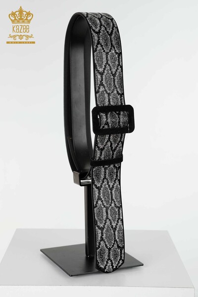 All'ingrosso Cintura da donna - Pietra ricamata - Modellato - 537 | KAZEE - Thumbnail