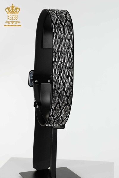 All'ingrosso Cintura da donna - Pietra ricamata - Modellato - 537 | KAZEE - Thumbnail