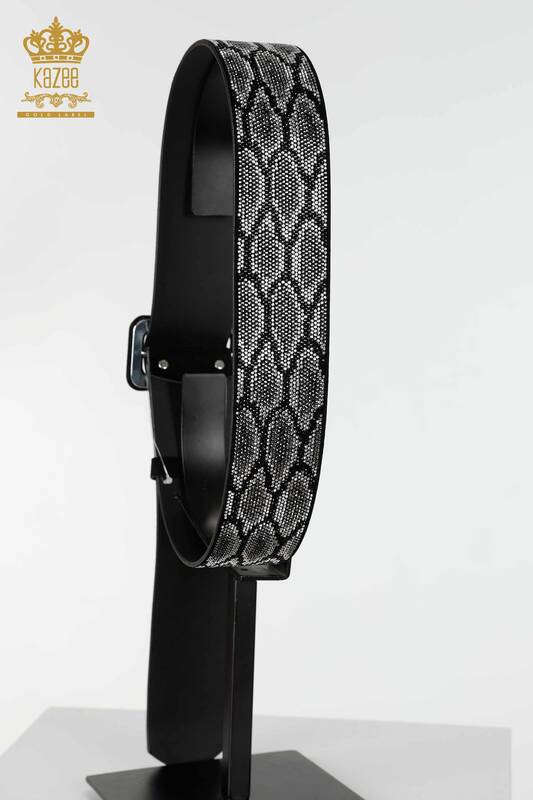 All'ingrosso Cintura da donna - Pietra ricamata - Modellato - 537 | KAZEE