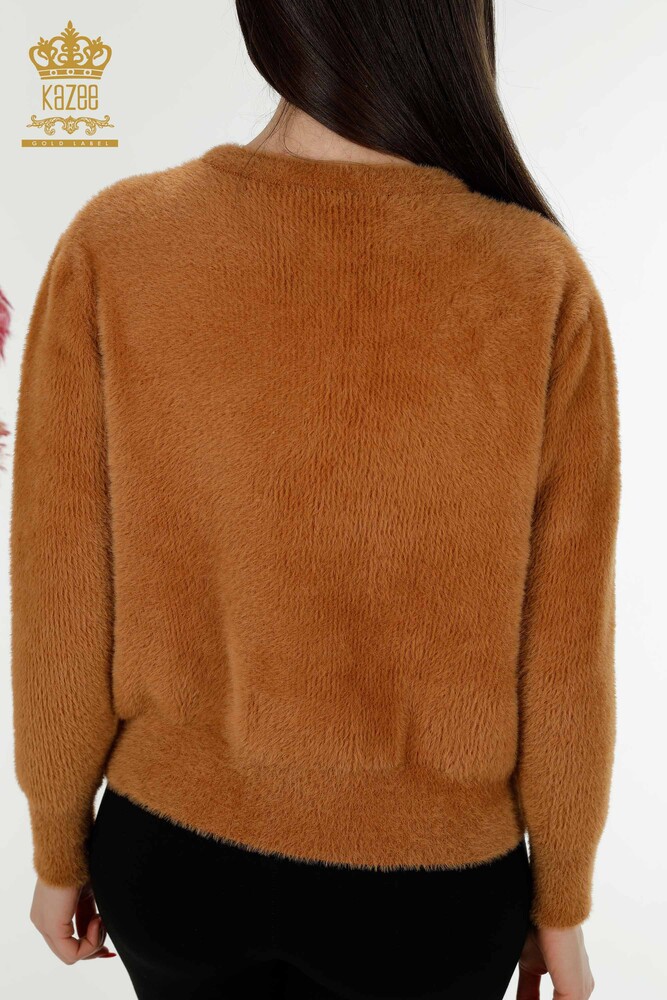 All'ingrosso Cardigan Donna Angora Marrone - 19099 | KAZEE - 6