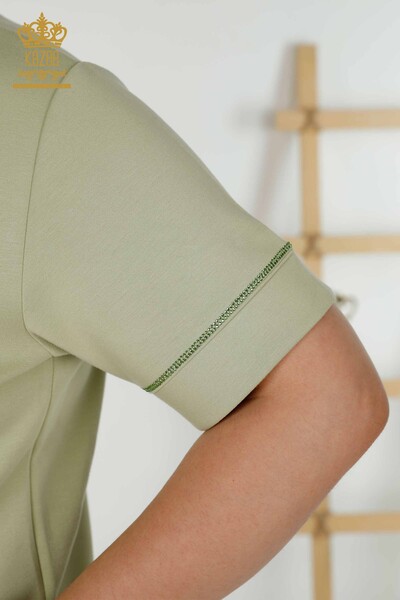 All'ingrosso Set tuta da donna - con cappuccio - verde - 20392 | KAZEE - 8