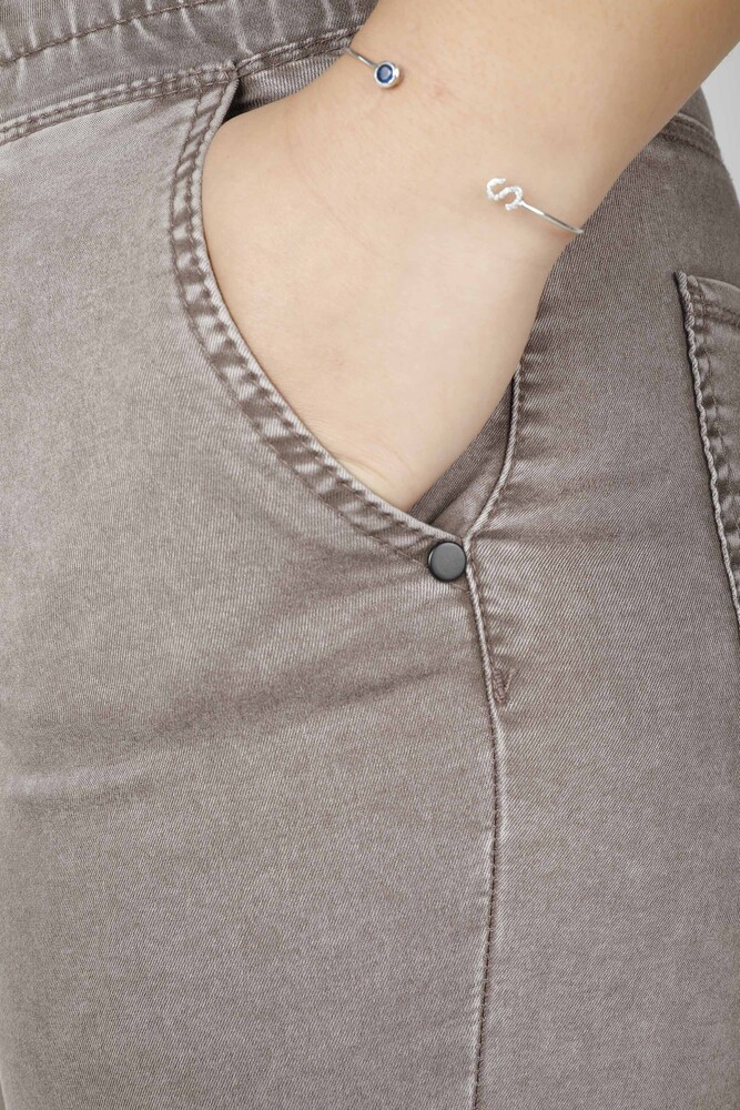 بنطلون مينك بربطة عنق - 3500 | كازي (مجموعة من 4 36-38-40-42) - 6