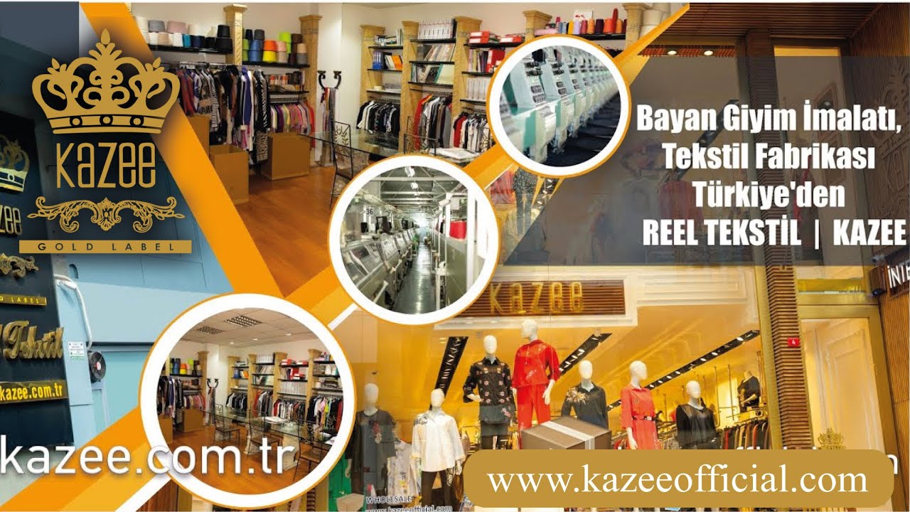 صناعة الملابس النسائية | مصنع نسيج من تركيا | REEL TEXTILE KAZEE