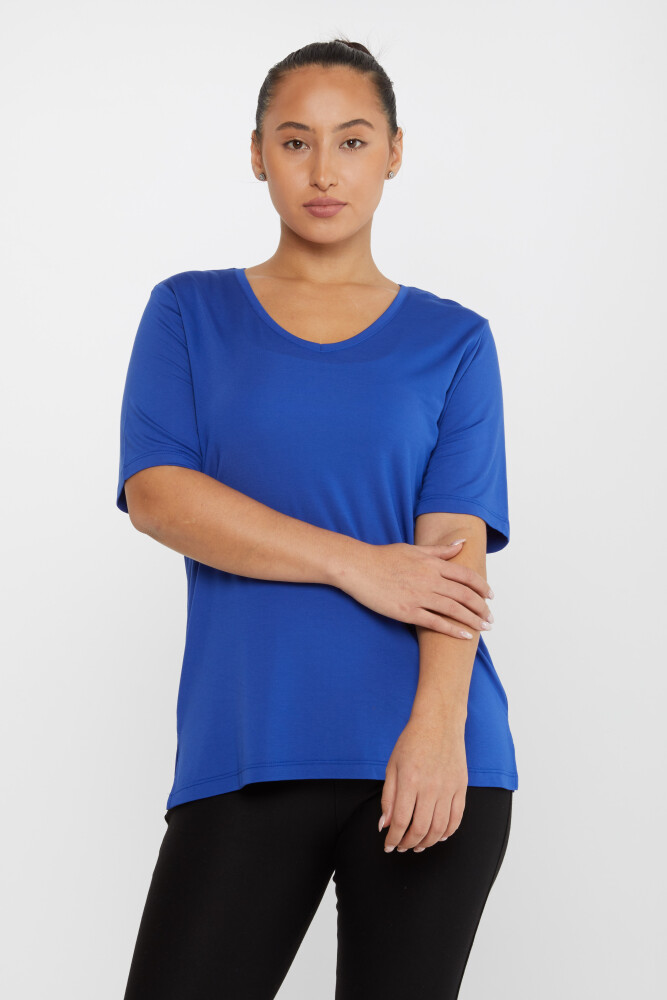 Blusa con abertura y detalles Saks - 80015 | KAZEE (Juego de 3 tallas L-XL-2XL) - 2