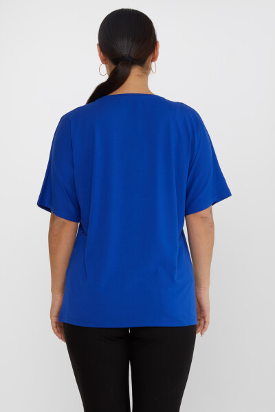 Blusa Cuello Redondo Saks - 79652 | KAZEE (Juego de 4 tallas M-L-XL-2XL) - 5