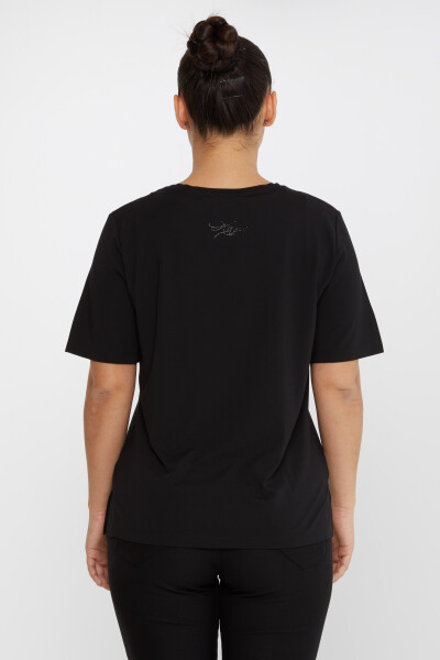 Blusa Detalle Abertura Negra - 80015 | KAZEE (Juego de 3 tallas L-XL-2XL) - 5