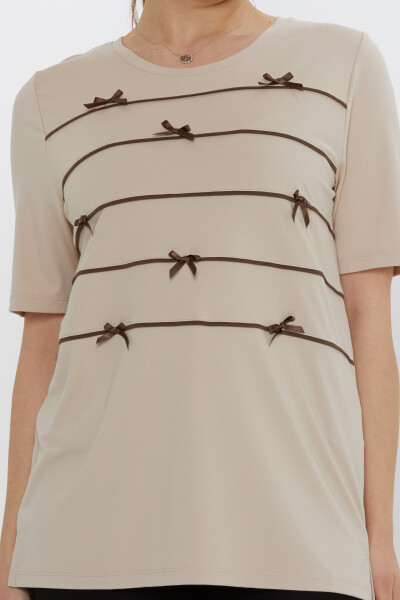 Blusa Estampada Cinta Visón - 80050 | KAZEE (Juego de 3 M-L-XL) - 3