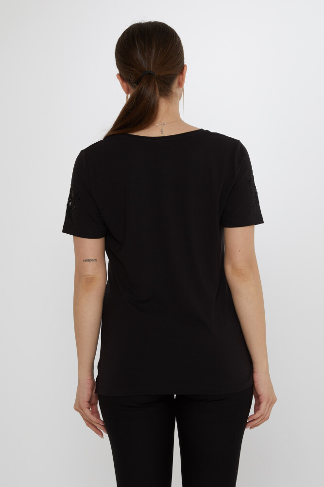 Blusa Estampado Rosa Negro - 80125 | KAZEE (Juego de 3 M-L-XL) - 6