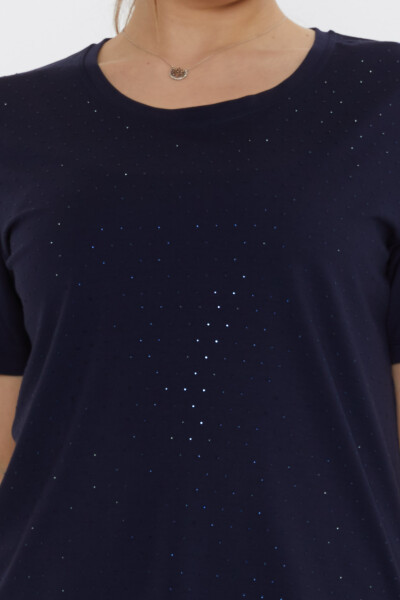 Blusa Manga Corta Azul Marino - 80033 | KAZEE (Juego de 3 M-L-XL) - 4