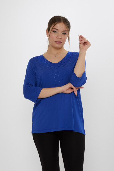 Blusa Sacca Ricamata Pietra - 80034 | KAZEE (Set da 3 M-L-XL) - Kazee