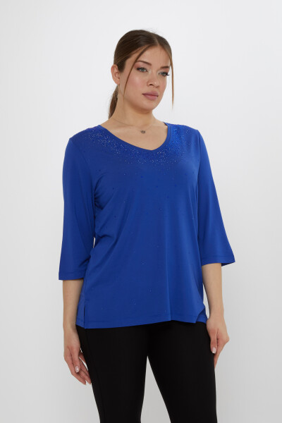 Blusa Sacca Ricamata Pietra - 80034 | KAZEE (Set da 3 M-L-XL) - Kazee (1)