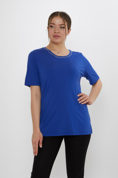 Blusenkragen mit Steindetail Saxe – 80030 | KAZEE (3er-Set M-L-XL) 