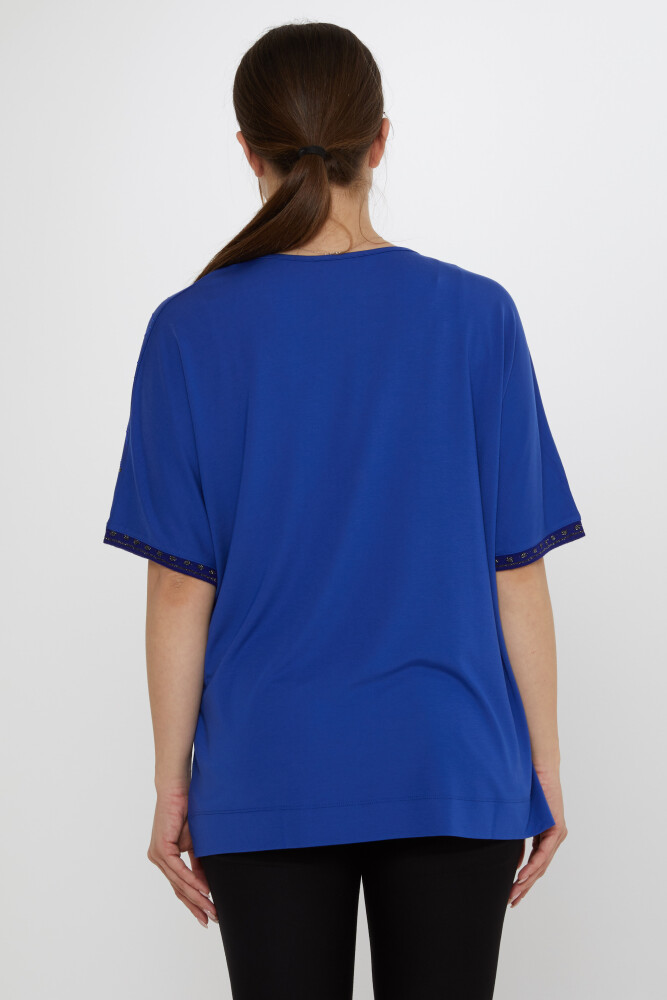 Bluză cu sclipici Saxe - 80001 | KAZEE (Set de 3 L-XL-2XL) - 6