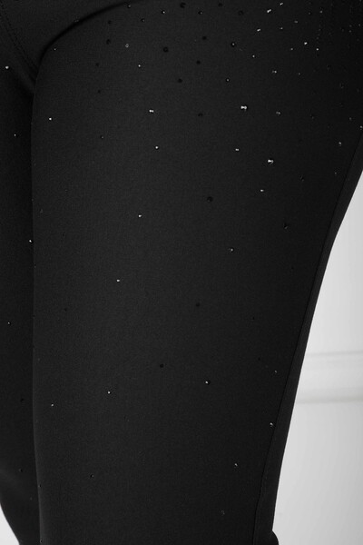 Брюки черные с камнями - 3736 | KAZEE(набор из 4 шт. 36-38-40-42) - 5