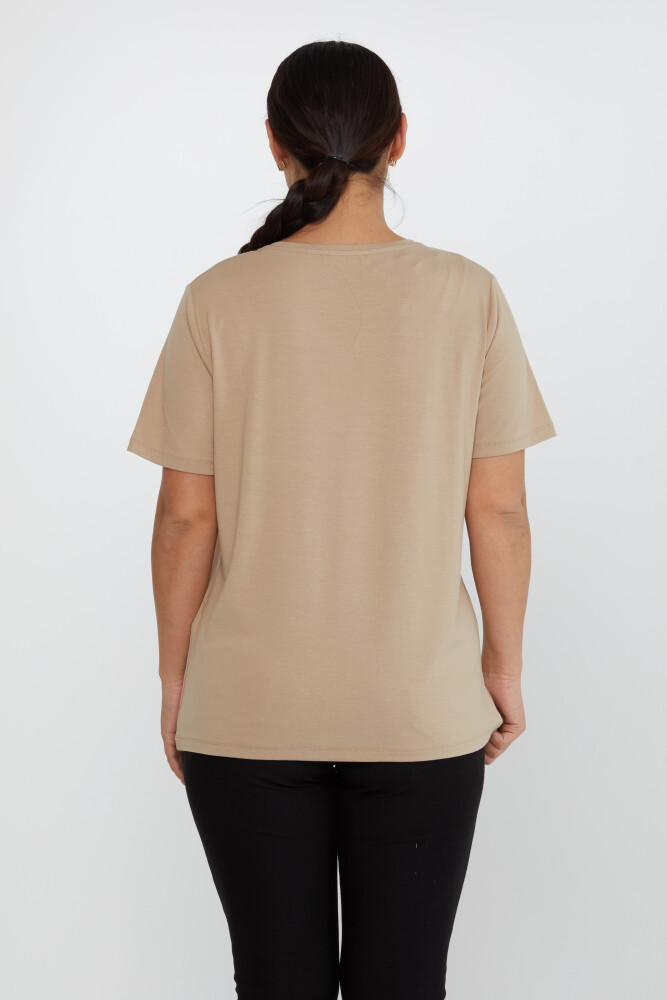 Camicetta Gatto Modellato Beige - 80103 | KAZEE (Set di 3 M-L-XL) - 5