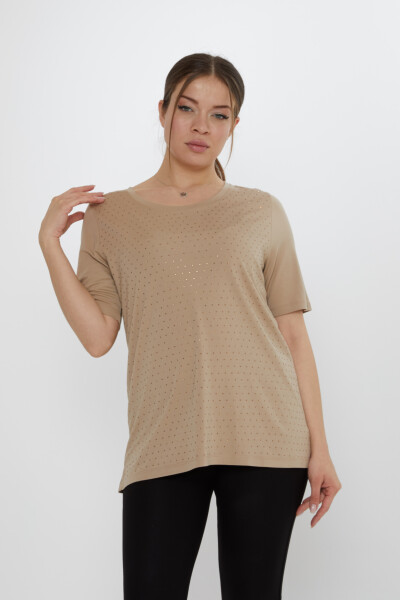 Camicetta Manica Corta Beige - 80033 | KAZEE (Set di 3 M-L-XL) - 2