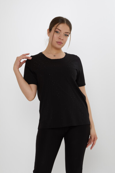 Camicetta Manica Corta Nera - 80033 | KAZEE (Set di 3 M-L-XL) 