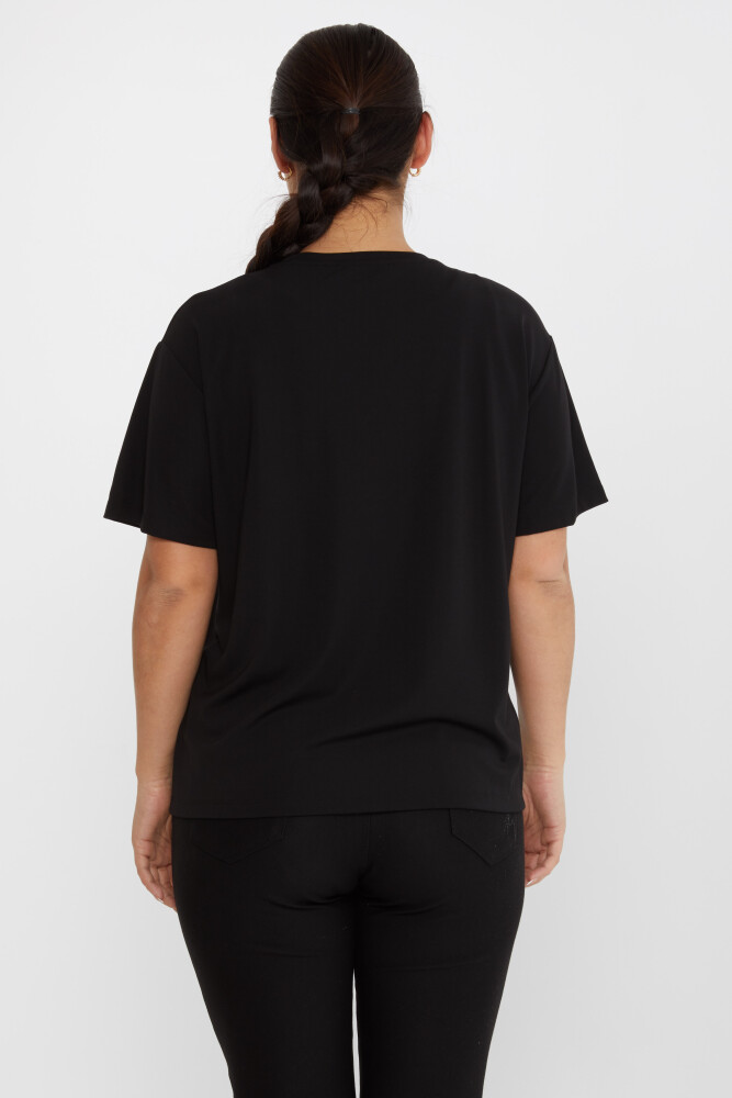 Camicetta Motivo Uccelli Nero - 79995 | KAZEE (Set di 3 M-L-XL) - 5