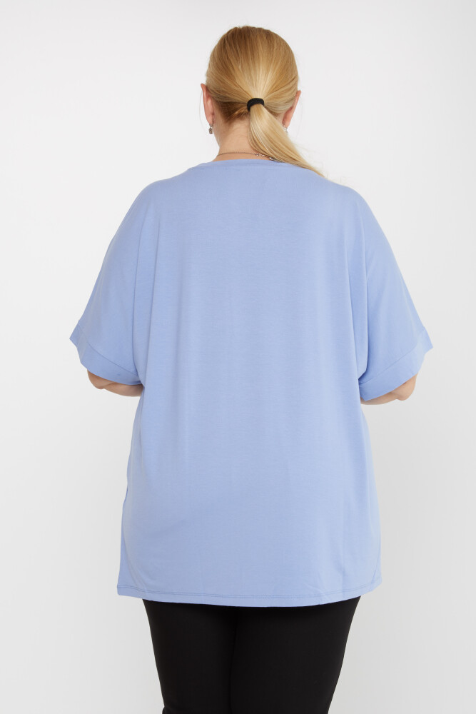 Camicetta Uccello Modellato Blu - 79948 | KAZEE (Set di 4 M-L-XL-2XL) - 4