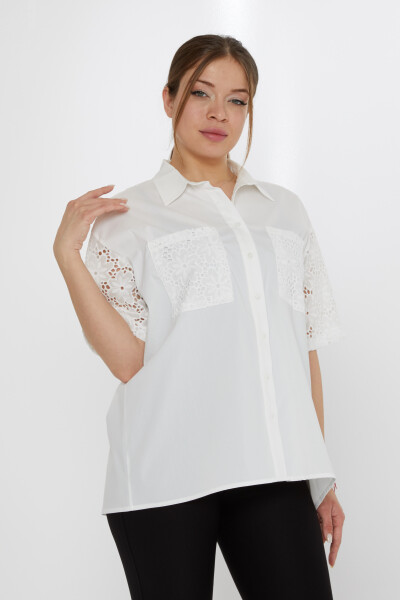 Camisa Detalle de bolsillo Crudo - 20498 | KAZEE (Juego de 3 40-42-44) - Kazee