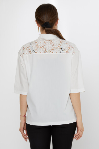 Camisa Transparente Color Crudo - 20499 | KAZEE (Juego de 3 M-L-XL) - 5