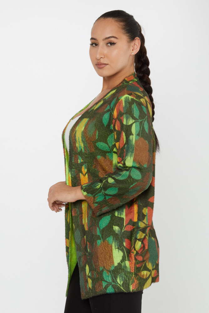 Cardigan Angora à manches longues à motifs colorés - 30450 | KAZEE (Lot de 3 M-L-XL) - 2