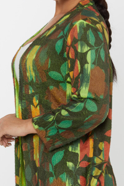 Cardigan Angora à manches longues à motifs colorés - 30450 | KAZEE (Lot de 3 M-L-XL) - 4