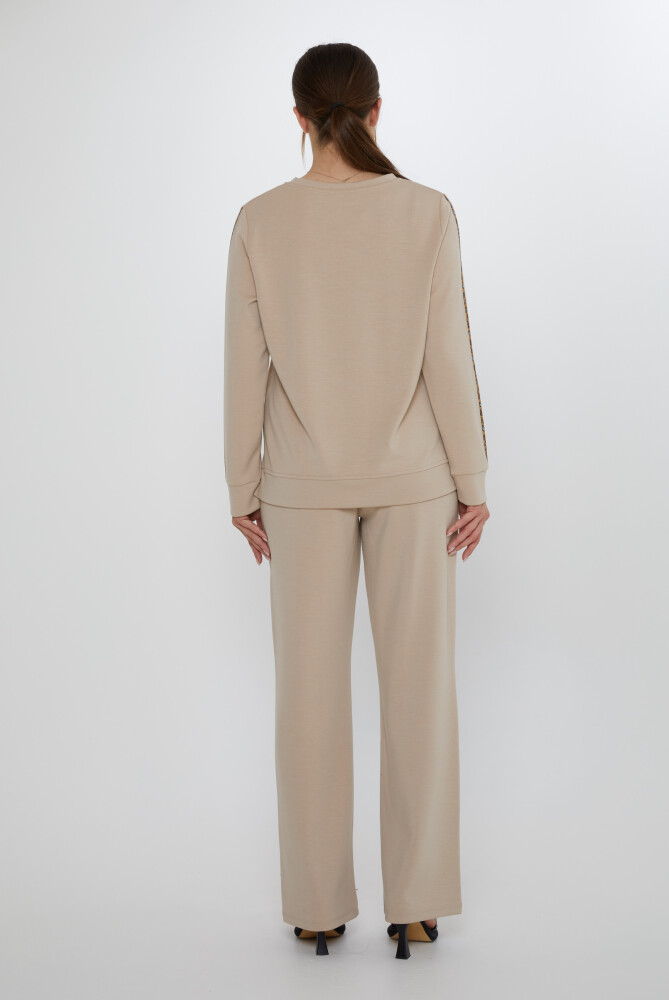 Chándal Rayas Piedra Bordado Beige - 17902 | KAZEE (Juego de 3 L-XL-2XL) - 8