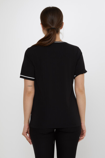 Chemisier à boutons noirs - 80049 | KAZEE (Lot de 3 M-L-XL) - 5