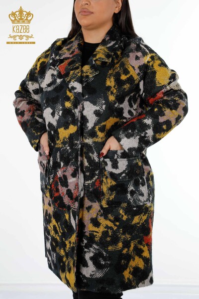 All'ingrosso Dettaglio tasca cappotto donna - Modellato - 19133 | KAZEE - Thumbnail