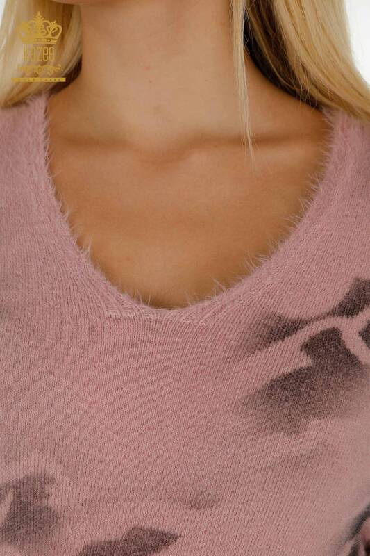 Polvere di stampa digitale del maglione della maglieria delle donne all'ingrosso-18992 / KAZEE
