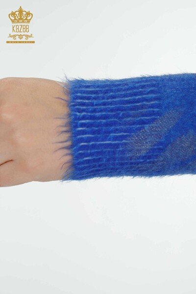 Maglione all'ingrosso delle donne con il modello di Angora Saks-16001 / KAZEE - 6