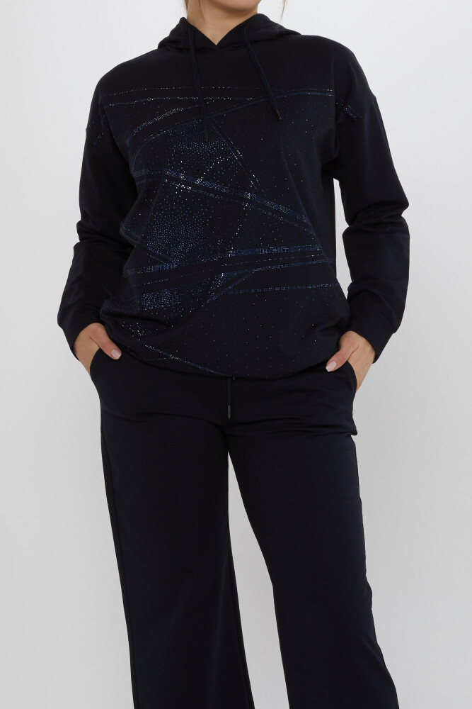 Completo Tuta con Tasche Blu Navy - 17900 | KAZEE (Set di 3 M-L-XL) - 4