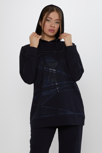 Conjunto de chándal con bolsillos azul marino - 17900 | KAZEE (Juego de 3 M-L-XL) - 3