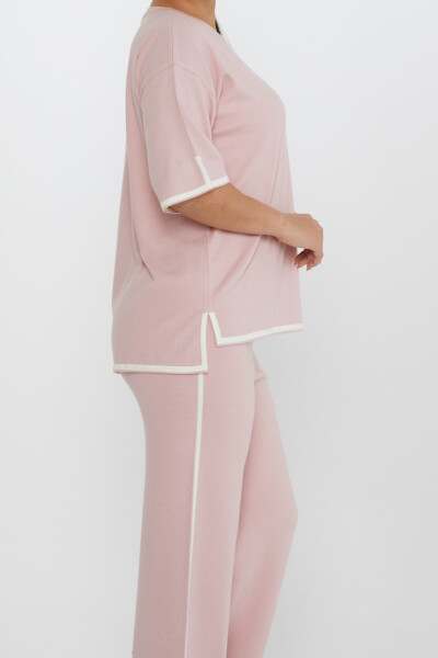 Ensemble deux pièces avec fente et manches courtes, rose clair - 31232 | KAZEE (Lot de 2 M-L) - 4