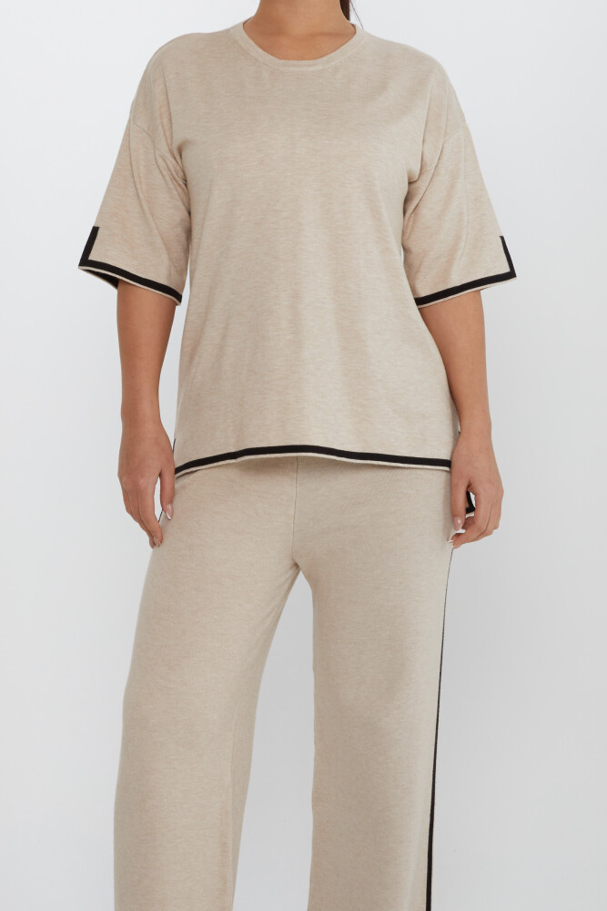 Ensemble deux pièces fendu à manches courtes Stone - 31232 | KAZEE (Lot de 2 M-L) - 3