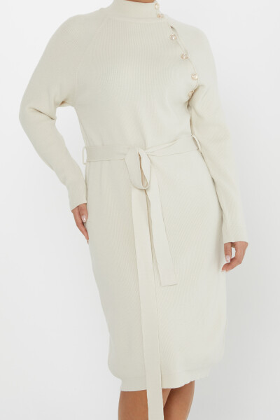 Dress Button Detail Stone - 30283 | KAZEE (Set of 4 S-M-L-XL) - 4