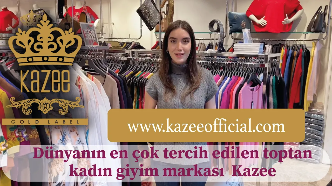 Dünyanın en çok tercih edilen toptan kadın giyim markası Kazee