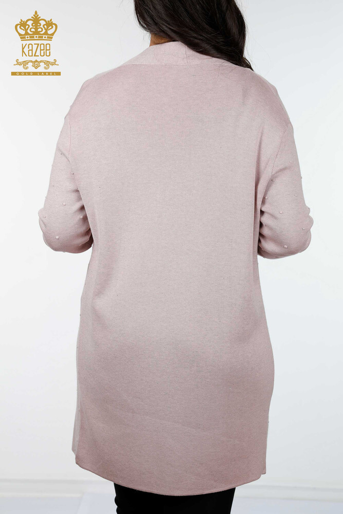 Cardigan cu ridicata pentru femei, cu sclipici, tranziție, cu modele de buline, viscoză - 15436 | KAZEE - 8