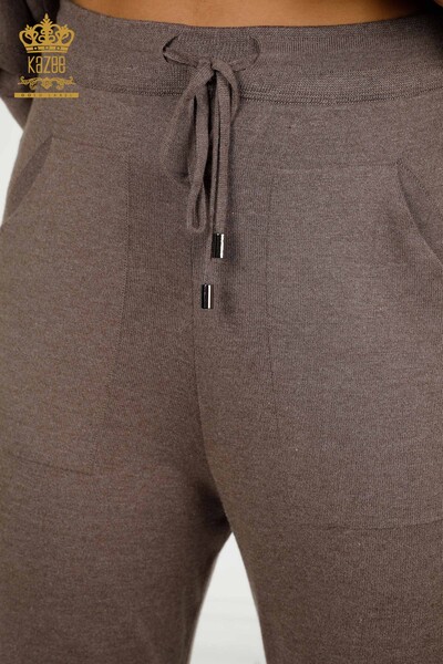 Set de trening cu ridicata pentru dama, nurca cu model leopard - 16660 | KAZEE - 9